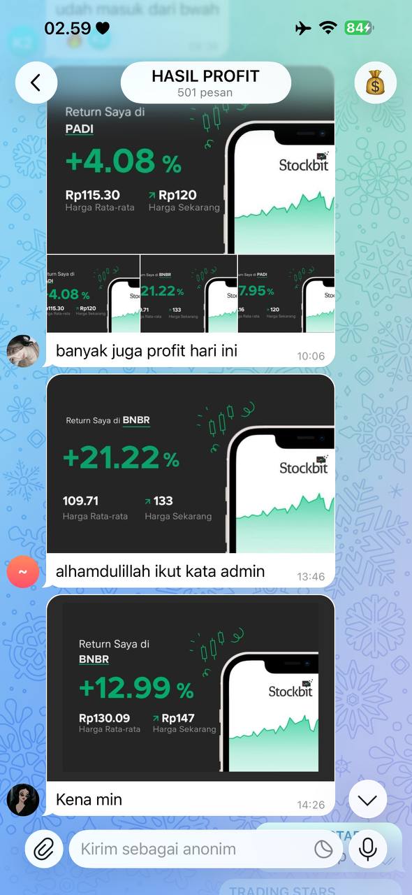 Profit 42% dalam Semalam (ZATA)
